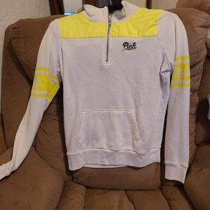 Nwt vs Victoria secret pink xs 3/4 zip